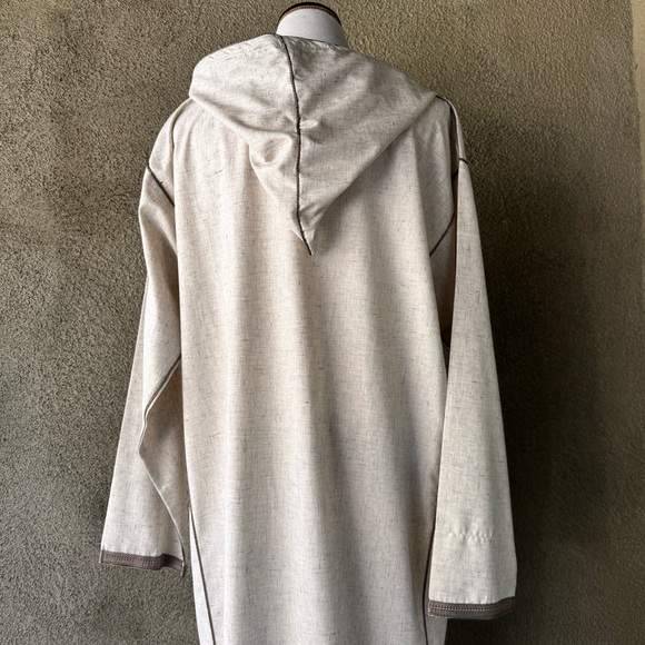 Moroccan Caftan Linen/Fine Cotton NWOT - Picture 8 of 14